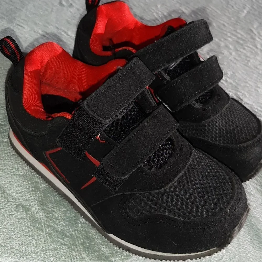 Garanimals Red and Black Velcroe Sneakers
